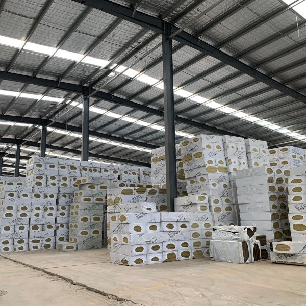 Rock Wool Rigid Insulation Panels with ≥80 KPa Compressive Strength, 