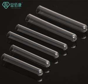 Cheap Medical Blood Collection Tube Parts PET Test Tube 12*75mm 12*100mm for sale