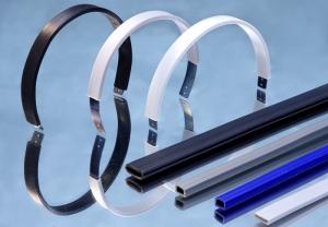 Cheap Flexible PVC Tubing For Headphone , Headphone Casing Soft PVC Tubing for sale