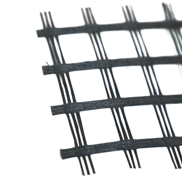 CE ISO9001 Fiberglass Geogrid For Driveway Road Reinforcement Construction