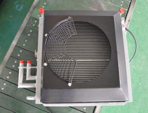 Cheap Custom Aluminum Tube Fin Water cooled heat exchanger Radiator For High Pressure for sale