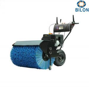 Cheap Electric Start Snow Sweeper Machines 15HP Semi Automatic Gasoline Power Snow Sweeper for sale