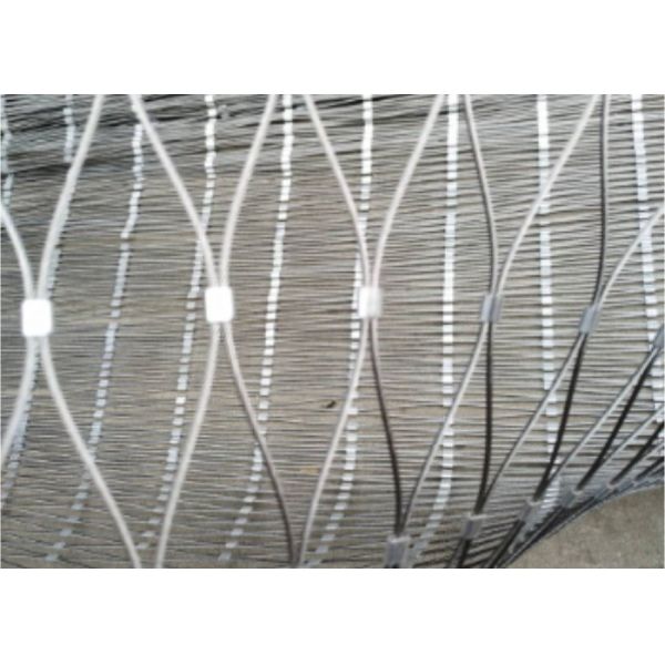 304 Stainless Steel Wire Rope Mesh High-Altitude Protection Net Metal Decorative Net