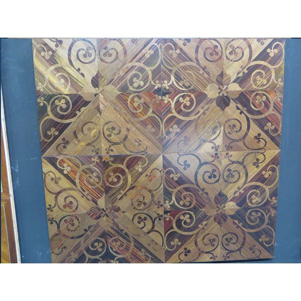 Artistic Versailles Panels Flooring Wooden Parquetry Tiles Flooring Custom Designs