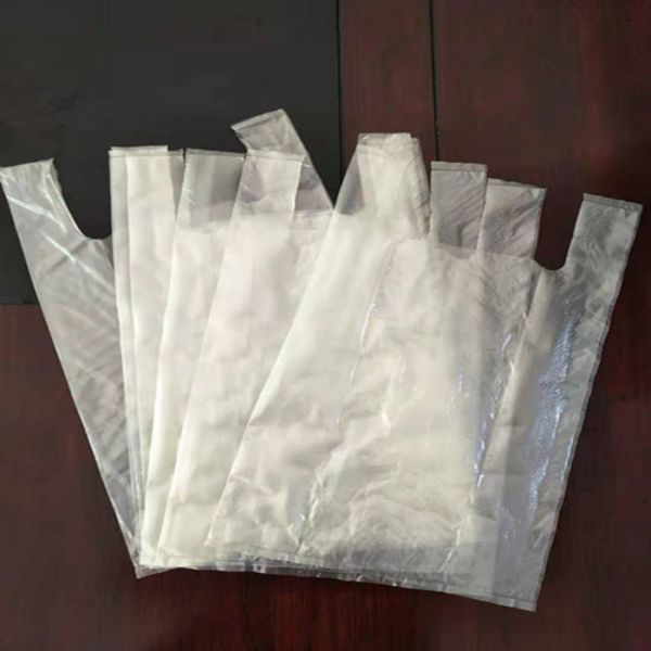 100% Biodegradable PVA Water Soluble Bags T-Shirt Shopping Custom Printed Logo