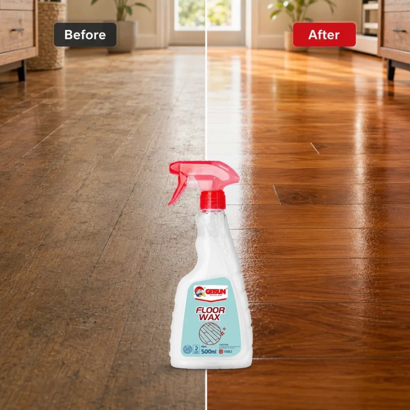 Water-Based Wood Care Polish for Floors and Furniture