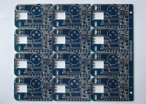 Cheap Blue Solder Mask 4 Layer Custom PCB Boards HASL Lead Free for Card Reader for sale