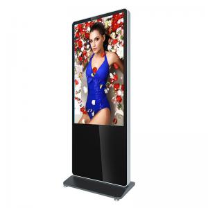 Cheap Floor standing modern and simple  43 49 55 inches design digital signage full hd monitor for advertising for sale