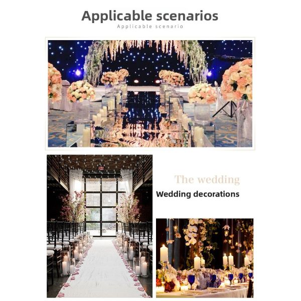 Red Battery Tea Candles Romantic Flameless LED Tea Light 6pcs / 12pcs / 24pcs