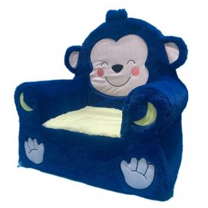 China 48cm Decorative Stuffed Animals Monkey Plush Chair Memory Foam Bean Bag Chair on sale