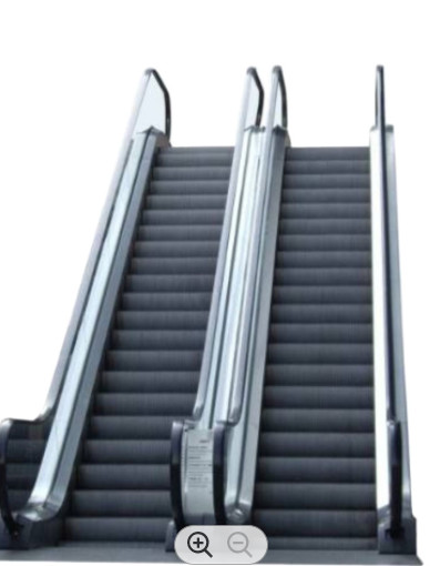 Low Noise Moving Walkway Escalator 9000 Person/Hour 800mm Step Shopping Mall Escalator