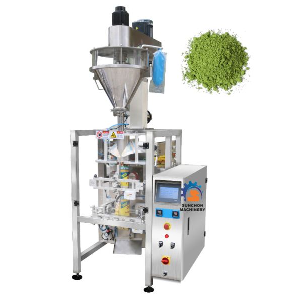 Green Tea Powder Packaging Machine 220V Input Voltage Anti Corrosion Surface