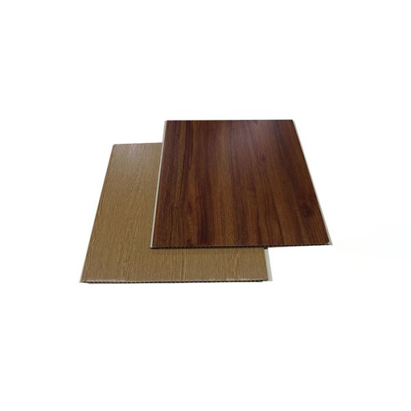 Laminated 400x9mm 600x9mm PVC Wall Panels For Interior Wall Decoration