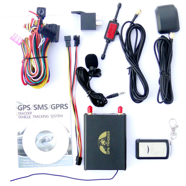 GPS106B Car Safety Vehicle GPS Tracker W/ Armed by remote-controller & geo-fencing Alarm