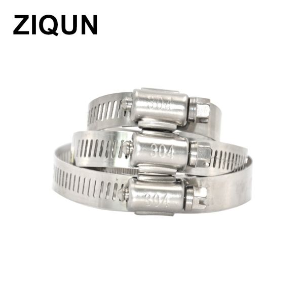 ZIQUN Brand best quality stainless steel ventilation hvac professional gas pipe custom american hose clamp kit suit