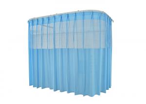 Cheap Ceiling Mounted Hospital Cubicle Curtain With Tracking Systems for sale