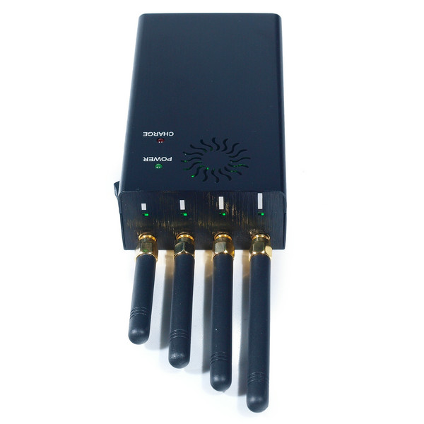 4 Antenna Portable Cell Phone GSM 3G WIFI Signal Jammer Blocker W/ Single Band Switch
