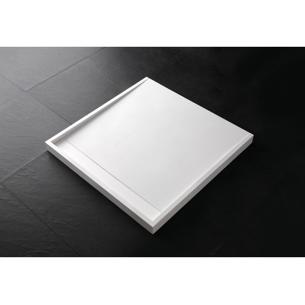 Elegant Look  Solid Surface Shower Base High Hardness Long Life Span
