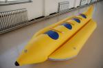 Summer Water Sports 4 Man Inflatable Banana Boat With 3 Chamber