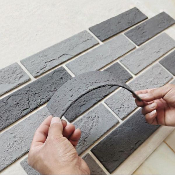 2mm Thickness 2.625 In X 9.375 In Clay Brick Veneer Customized