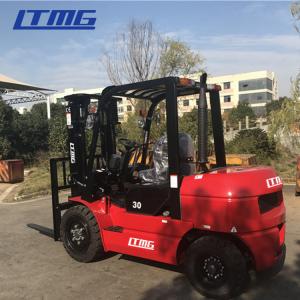 China 3000kg Capacity Diesel Forklift Truck Automatic Transmission 3m Lifting Height on sale