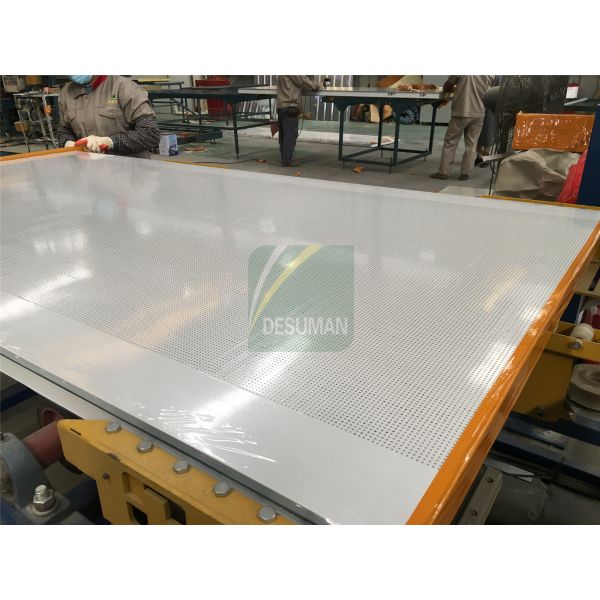 Fireproof Perforated Sandwich Rock Wool Acoustic Panel