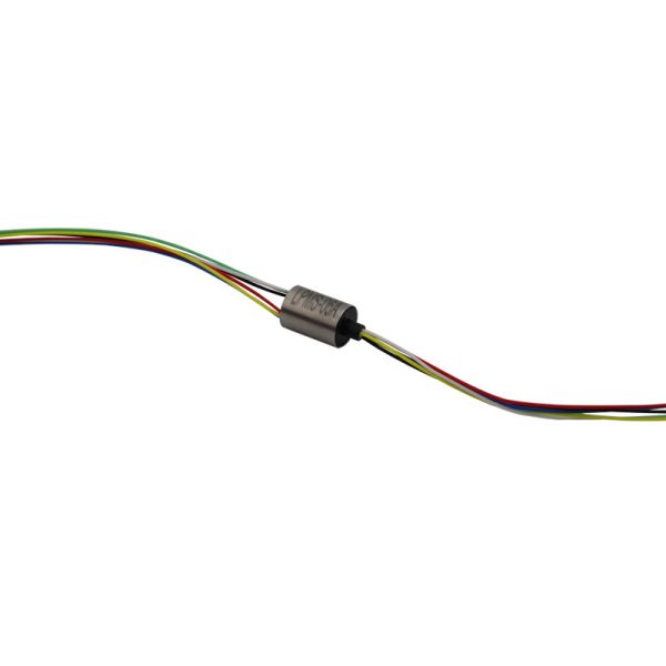 Super Mini Capsule Slip Ring 6 Circuits 48VAC Volatge with Low Electrical Noise