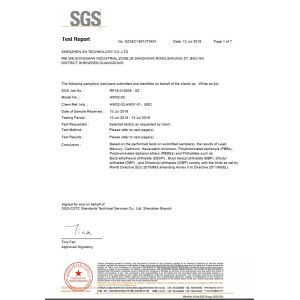 Shenzhen XH Technology Co., Ltd. Certifications