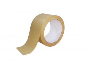 Cheap 50m Self Adhesive Kraft Paper Tape For Shipping , Moving , Bundling , Storage for sale