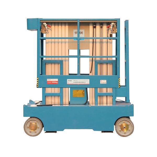 10m Height 300kg 24V Battery Aerial Work Platform