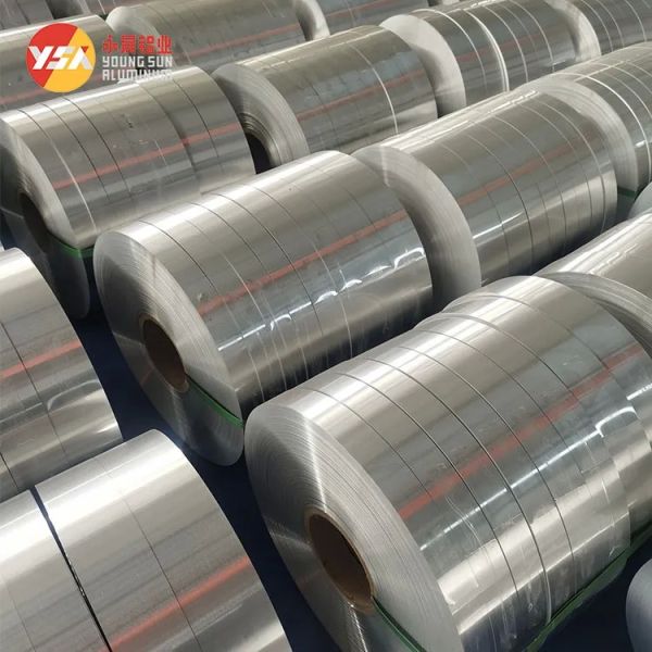High Conductivity Aluminum Strip Coil 0.1-10mm Custom Slit Strip For Battery Connector Cable Shielding Auto Radiator Transformer
