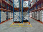 5 Beam Level Very Narrow Aisle Racking 16.5 FT Height Palletised Warehouse