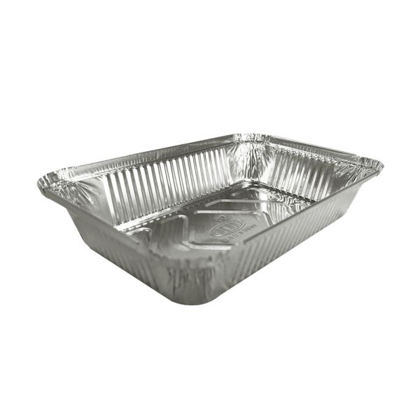 Food Packing Process Type Pulp Moulding Aluminum Foil Oven Tray for Convenient Baking