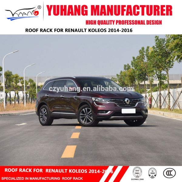 Small C040 Renault Koleos Raised Roof Rails , Adjustable Universal Car Roof Rails