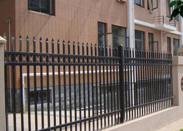 Quality Metal Zinc Steel Fence For Privacy Countyard Protection , School Fence Panels wholesale
