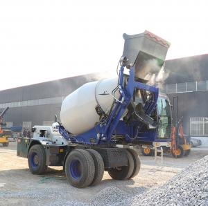 Cheap 1.8m3 XDEM Self Loading Concrete Mixer Truck Motomixer 78kw for sale