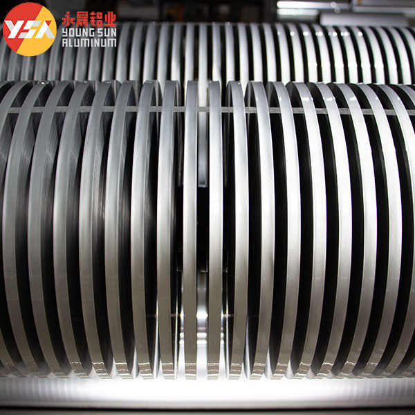 AL PET Cable Aluminum Single Silver Wrapping Laminated Film Coil Strip