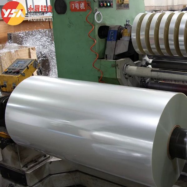 PET Poly Laminated Aluminum Foil 100mm Thickness Polyester Air Duct Film
