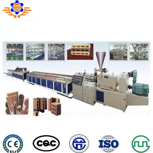 320Kg/H WPC Pvc Window Profile Extrusion Line/Wpc Upvc Door Frame Making Machine