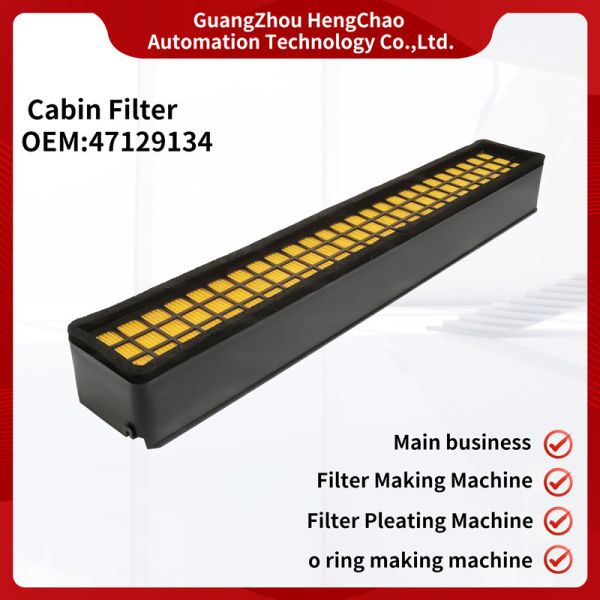 655mm Length Cabin Air Filter 47129134 Rectangular Shape