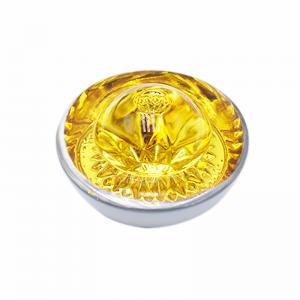 China Road Safety Reflector Glass Road Studs Glass Cat Eyes Glass Road Reflector Customized on sale