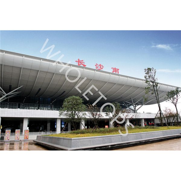 ISO14001 certified 5.0mm Aluminium Metal Roofing Sheets Super Flatness