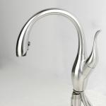 SENTO New Design kitchen sink faucet Swan faucet spray out for US MARKET