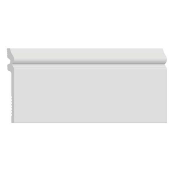 Decorative Primed Mdf Skirting Board / Baseboard Moulding