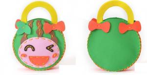 Cheap DIY Handmade Eva Handbag for Kids Sewing Bag Craft kit Learning & Education Toy for kids for sale
