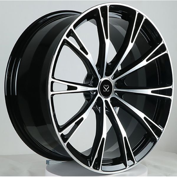 Audi allroad C7 Forged Wheels 20x9.0/ET32/21/5x112/66.6 Gloss Black Machined Face