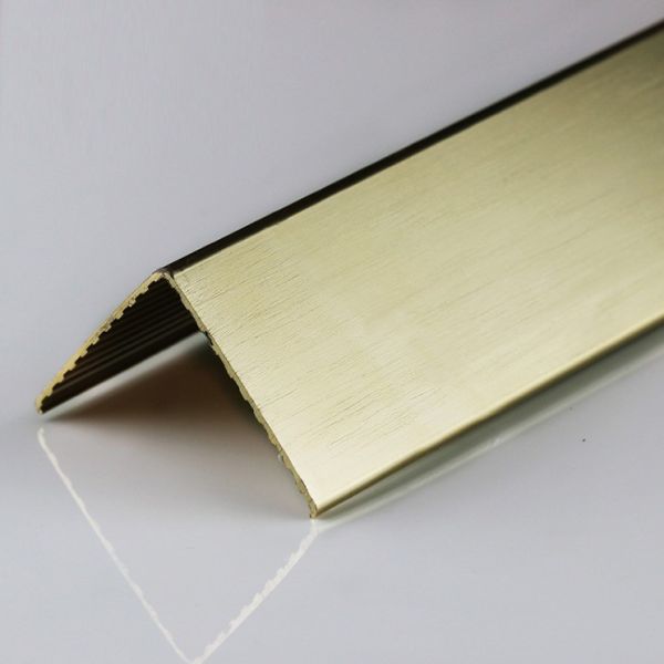 Stainless Steel Outside Corner Guard for Washroom Stairs Nonstandard Performance