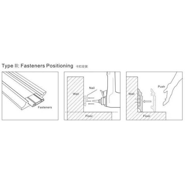 Concrete Wall Panels PS 2.9m Polystyrene Wall Panel 120x12mm For Decoration