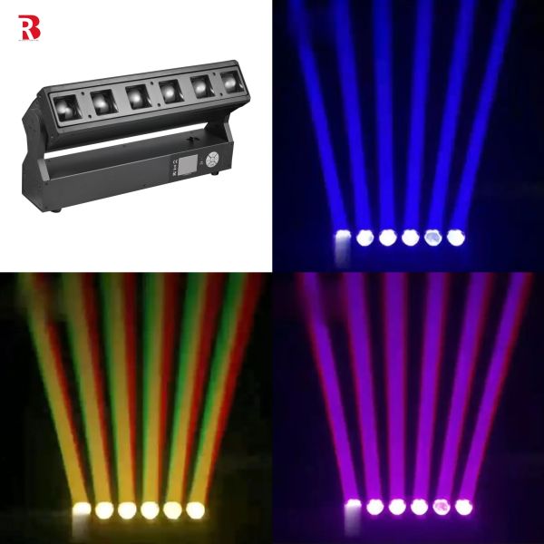 Professional Dj Lights Disco Dj Equipment 6pcs 40w RGBW 4in1 Led Par Bar Stage Lighting