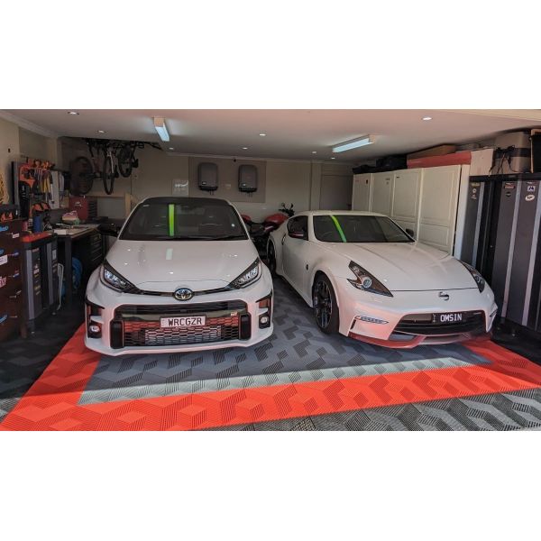 400*400mm Interlocking Workshop Floor Tiles 3D Tile Flooring For Garage